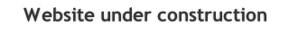 Website under construction